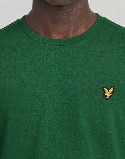 Lyle & Scott TS400VOGT Plain T-Shirt In Clover Green (Y295)