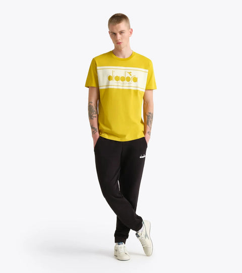 Diadora T-Shirt SS Logo In Yellow Ball