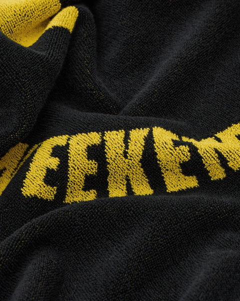 Weekend Offender Smiley Towel In Black