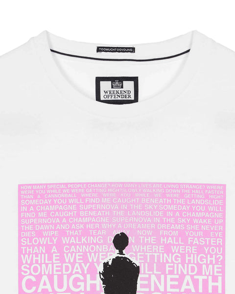 Weekend Offender Supernova T-Shirt In White