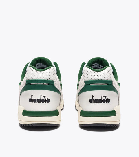 Diadora Winner SL In White/Foliage Green