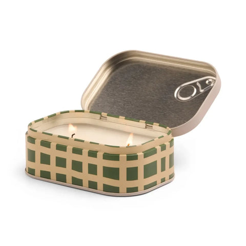Paddywax Bistro 4.5oz/127g French Baguette Printed Tin Candle