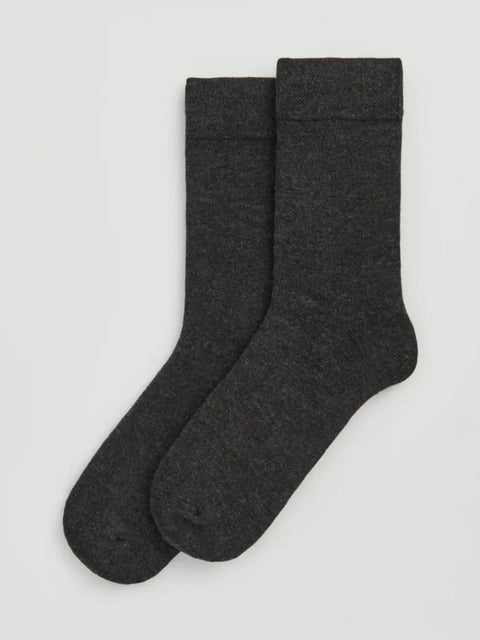 Pairs BAMCHARL25 Storm Grey Bamboo Socks