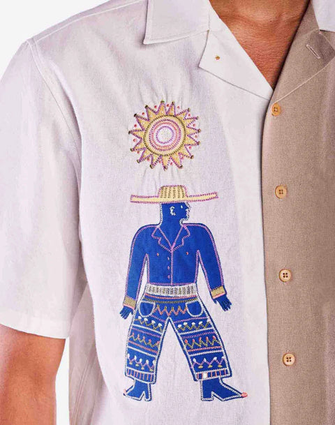Olow Aloha Shirt In Fishermans Cove