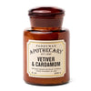 Paddy Wax Apothecary Glass Jar Candle 8oz/226g- Vetiver & Cardamon