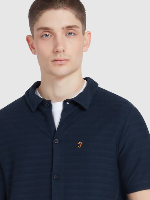 Farah F4Ksf028 Massey Polo True Navy