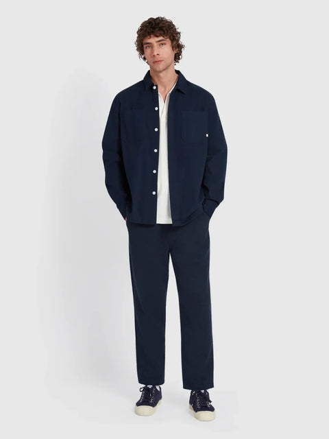 Farah F4Wse024 Leon Ls True Navy