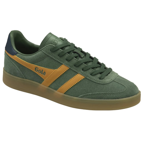 Gola CMB735NY Viper Trainer In Evergreen/Sun/Navy/Gum