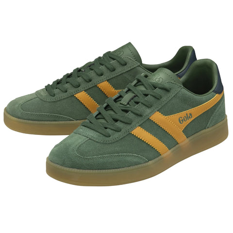 Gola CMB735NY Viper Trainer In Evergreen/Sun/Navy/Gum