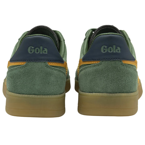 Gola CMB735NY Viper Trainer In Evergreen/Sun/Navy/Gum