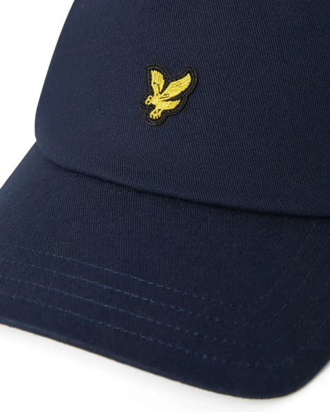 Lyle & Scott HE2403A Piped Cap In Z271 Dark Navy
