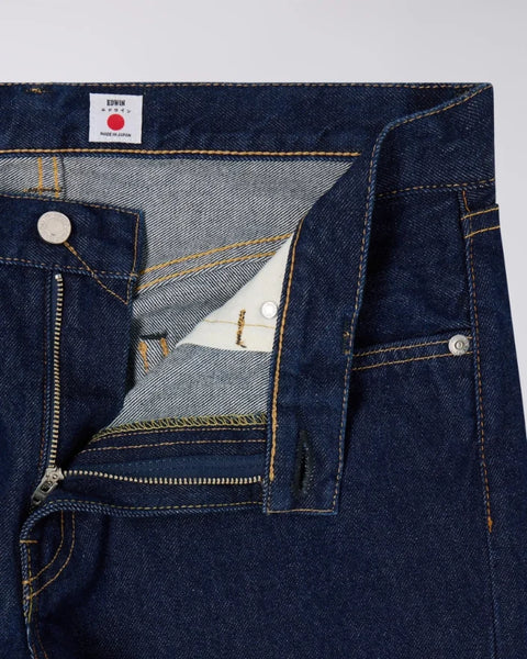 Edwin I035083 Regular Tapered Jeans In Blue-Rinsed