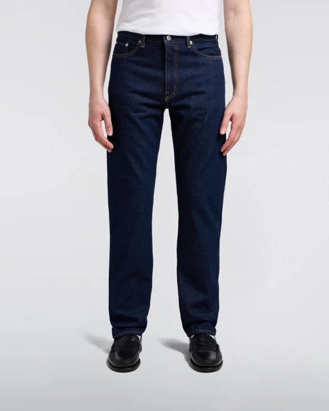 Edwin I035086 Regular Straight Jeans In Blue-Rinsed