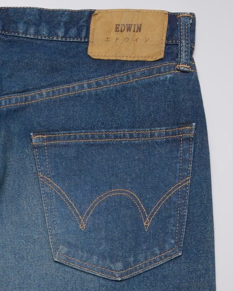 Edwin I035086 Regular Straight Jeans In Blue-Dark Used