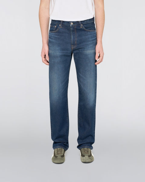 Edwin I035086 Regular Straight Jeans In Blue-Dark Used