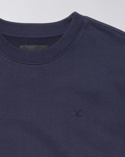 Edwin I037315 Isy Sweat In Maritime Blue