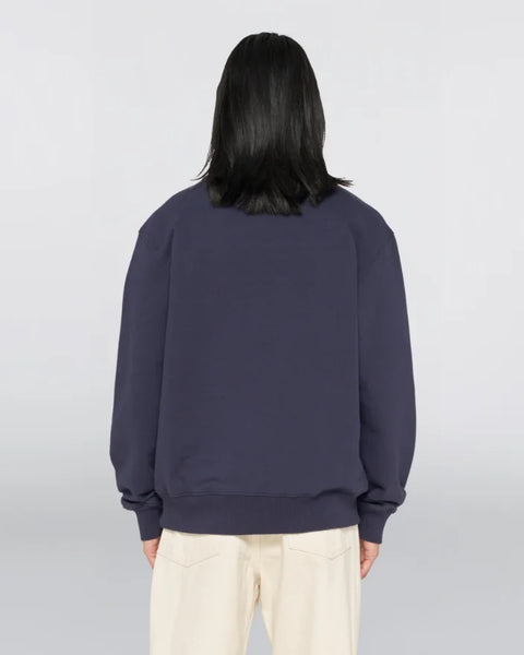 Edwin I037315 Isy Sweat In Maritime Blue