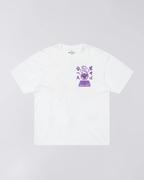 Edwin I037351 Soba Yasubé T-Shirt In White