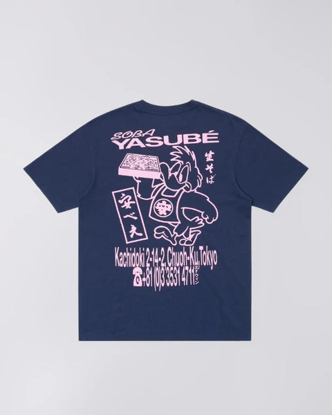 Edwin I037351 Soba Yasubé T-Shirt In Maritime Blue