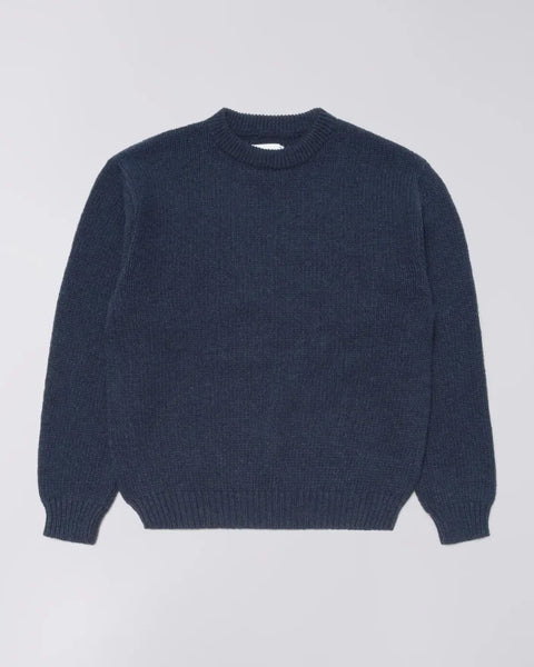Edwin I037514 Ellis Hibiki Sweater In Navy/Pink