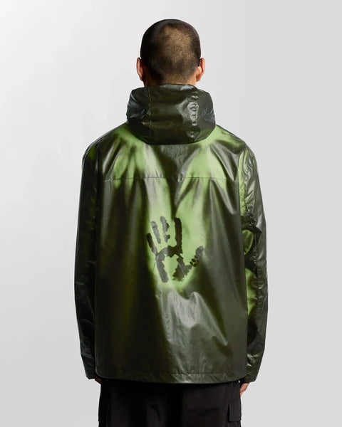 Lyle & Scott JK2303V Heat Reactive Shell Jacket In Dark Sediment/Laser