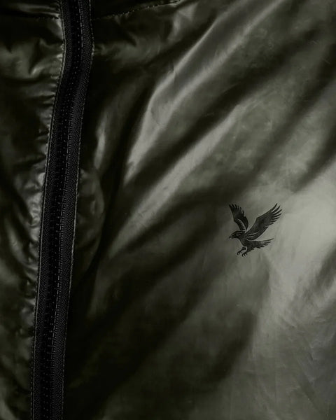 Lyle & Scott JK2303V Heat Reactive Shell Jacket In Dark Sediment/Laser