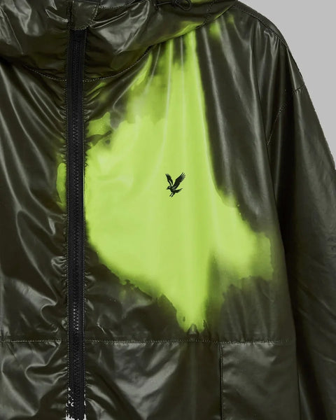 Lyle & Scott JK2303V Heat Reactive Shell Jacket In Dark Sediment/Laser