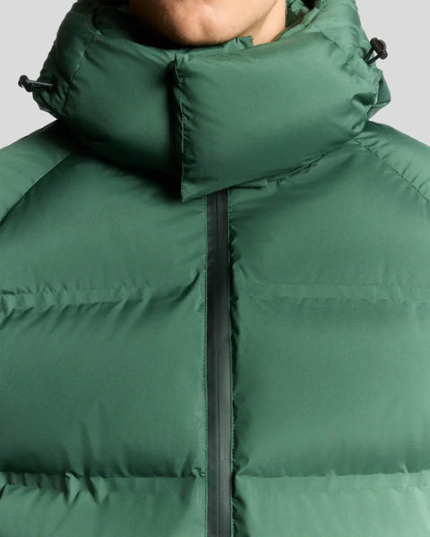 Lyle & Scott JK2317V Welded Puffer Jacket In Dark Pine