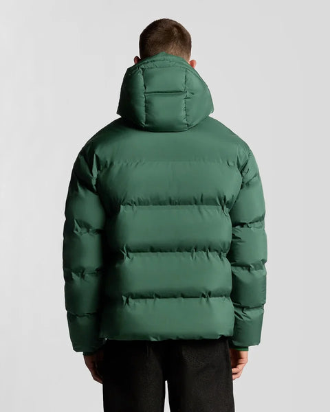Lyle & Scott JK2317V Welded Puffer Jacket In Dark Pine