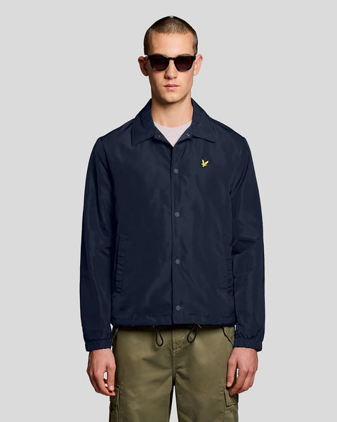 Lyle & Scott JK2407V Coach Jacket In Z271 Dark Navy