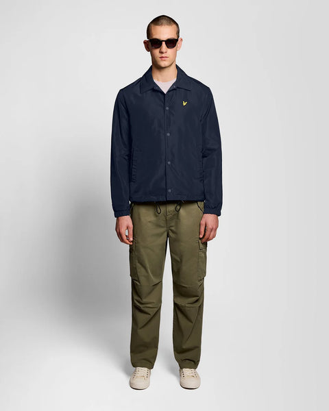Lyle & Scott JK2407V Coach Jacket In Z271 Dark Navy