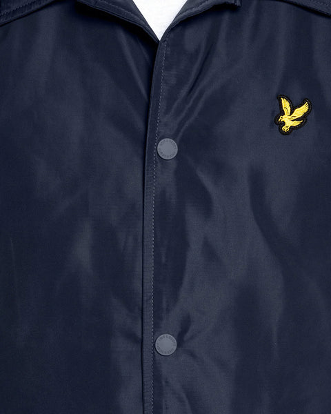 Lyle & Scott JK2407V Coach Jacket In Z271 Dark Navy