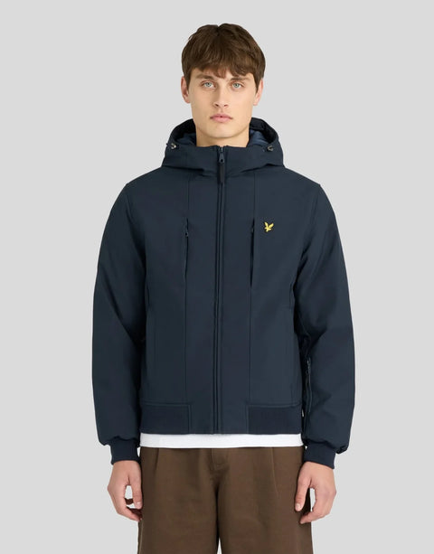 Lyle & Scott JK2520V Wadded Softshell Jacket In Dark Navy (Z271)