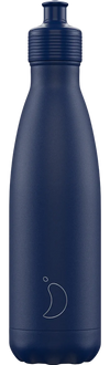 Chilly's Bottle 500Ml Sports Bottle Matte Blue