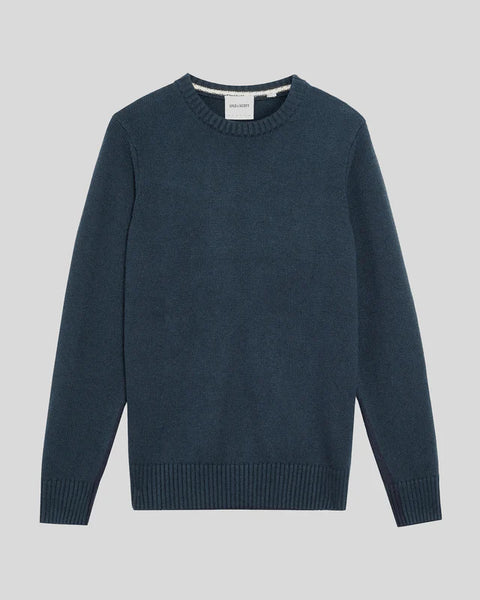 Lyle & Scott KN2343V Military Crew Neck Jumper In Carbon