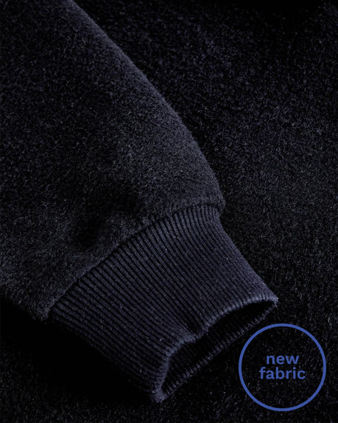 La Paz Cunha Sweatshirt In Dark Navy Fleece