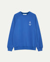 La Paz Cunha Sweatshirt In Yves Blue/Off White Logo