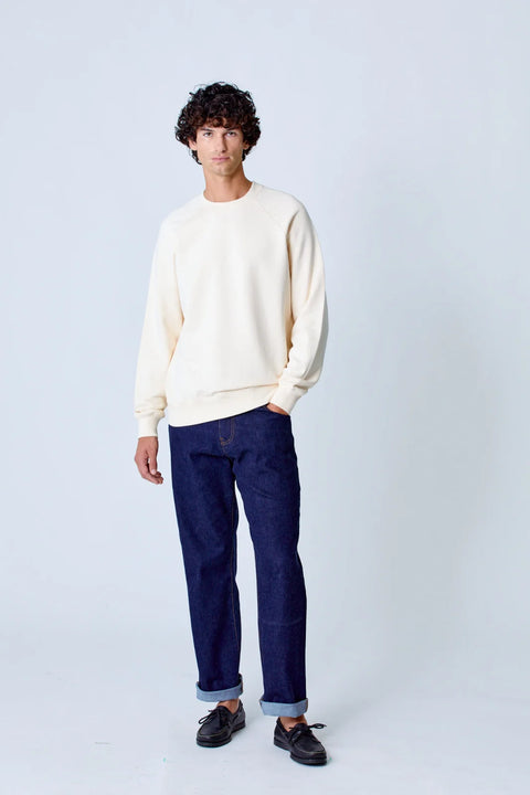 La Paz Cunha Print Sweatshirt In Sea Soul Ecru