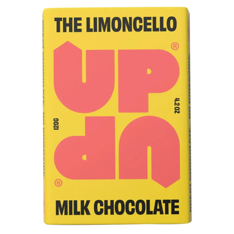 UP-UP Chocolate UMLIM120 Limoncello Milk Chocolate Bar 120g