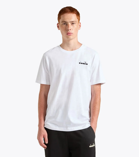 Diadora Logo Spectra SS T-Shirt In Optical White