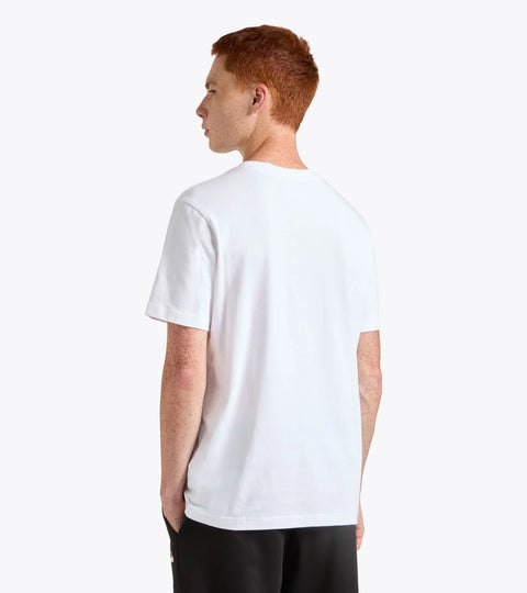 Diadora Logo Spectra SS T-Shirt In Optical White