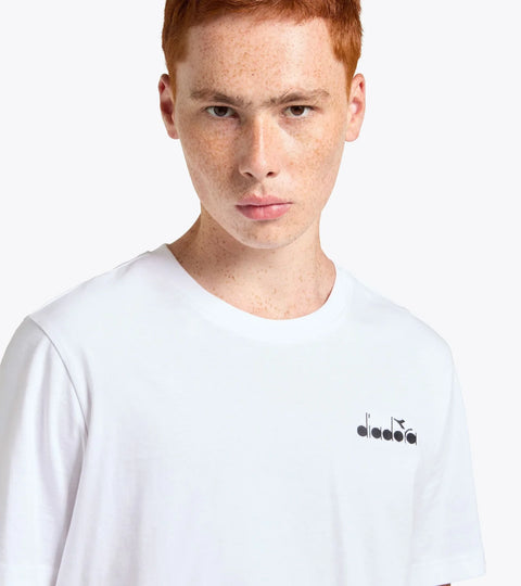 Diadora Logo Spectra SS T-Shirt In Optical White