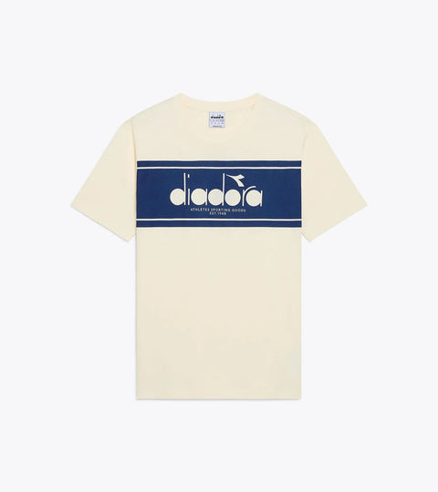 Diadora Logo Spectra SS T-Shirt In Whisper White