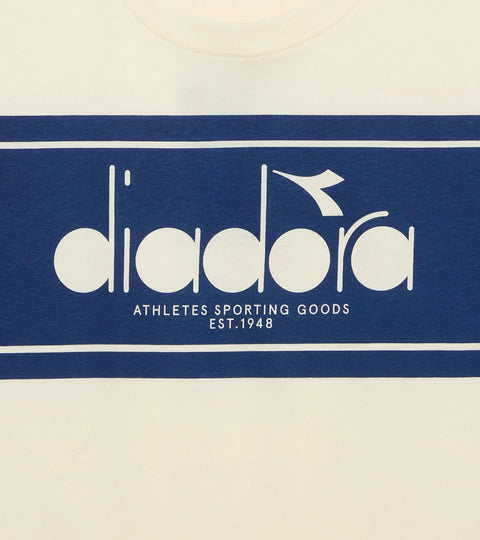 Diadora Logo Spectra SS T-Shirt In Whisper White