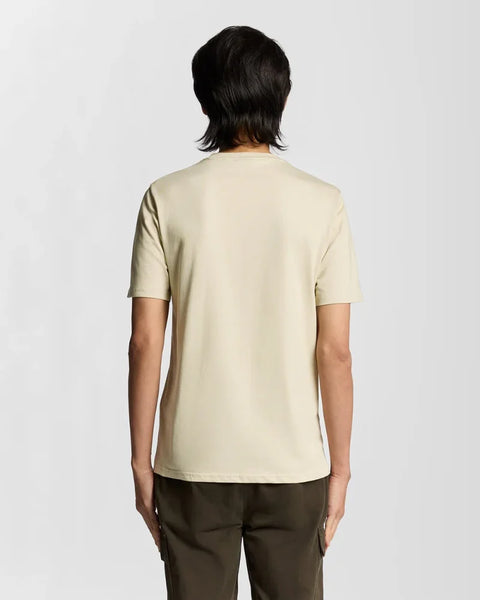 Lyle & Scott TS400VOG Plain T-Shirt In Grey Taupe