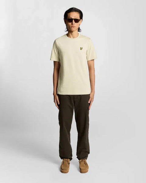Lyle & Scott TS400VOG Plain T-Shirt In Grey Taupe