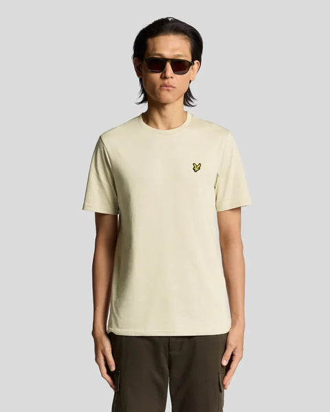 Lyle & Scott TS400VOG Plain T-Shirt In Grey Taupe