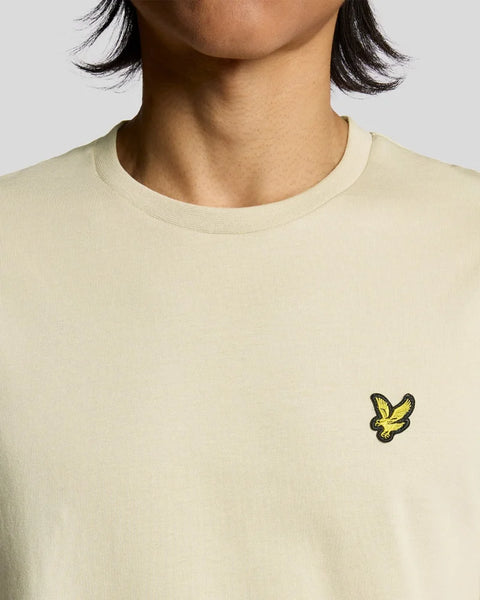 Lyle & Scott TS400VOG Plain T-Shirt In Grey Taupe