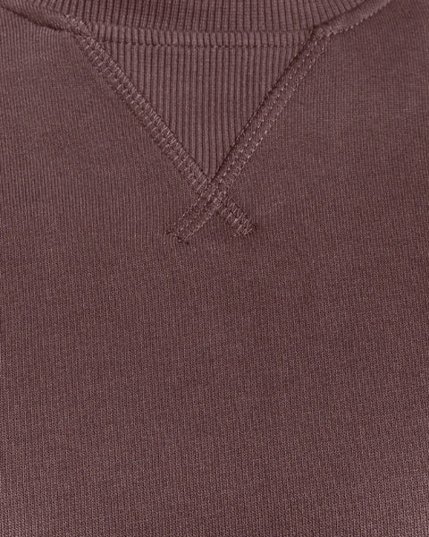 Lyle & Scott ML424VOG Crew Neck Sweatshirt In Espresso