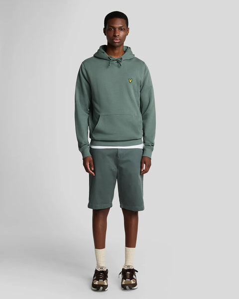 Lyle & Scott SH2214V Chino Short In Green Mercurial